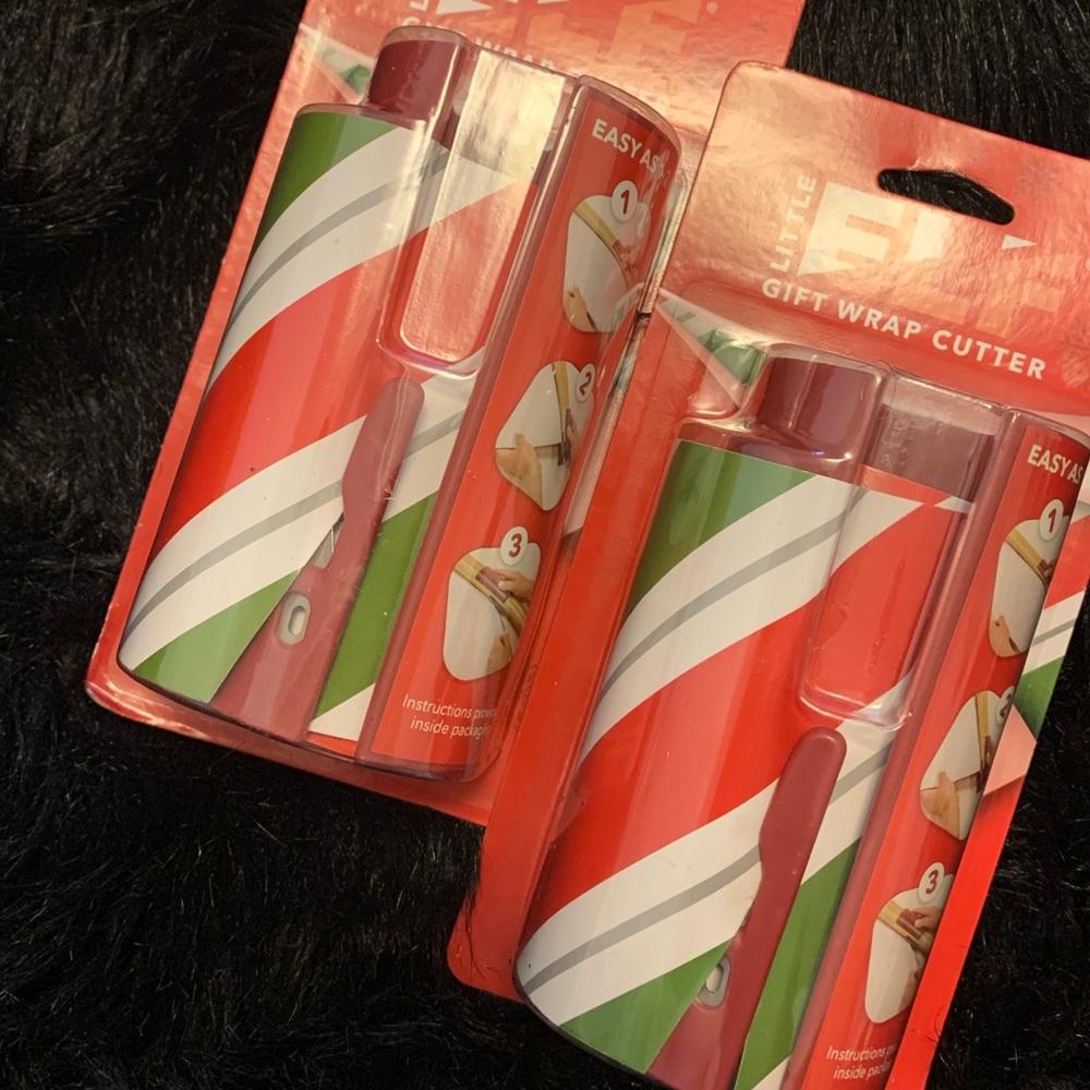 2 PACK LITTLE ELF GIFT WRAP CUTTERS